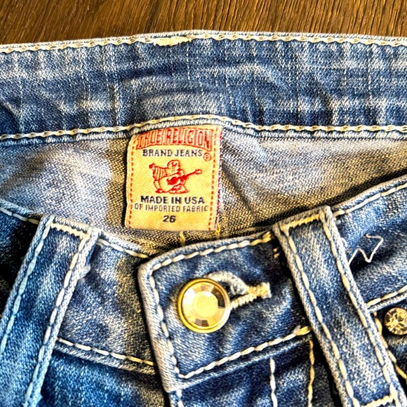 ⭐️Y2K Vintage True Religion Jeans sz 26✨ - Picture 3 of 7